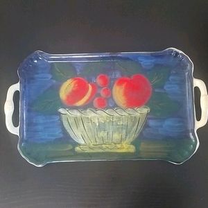 Ceramic Handpainted Platter